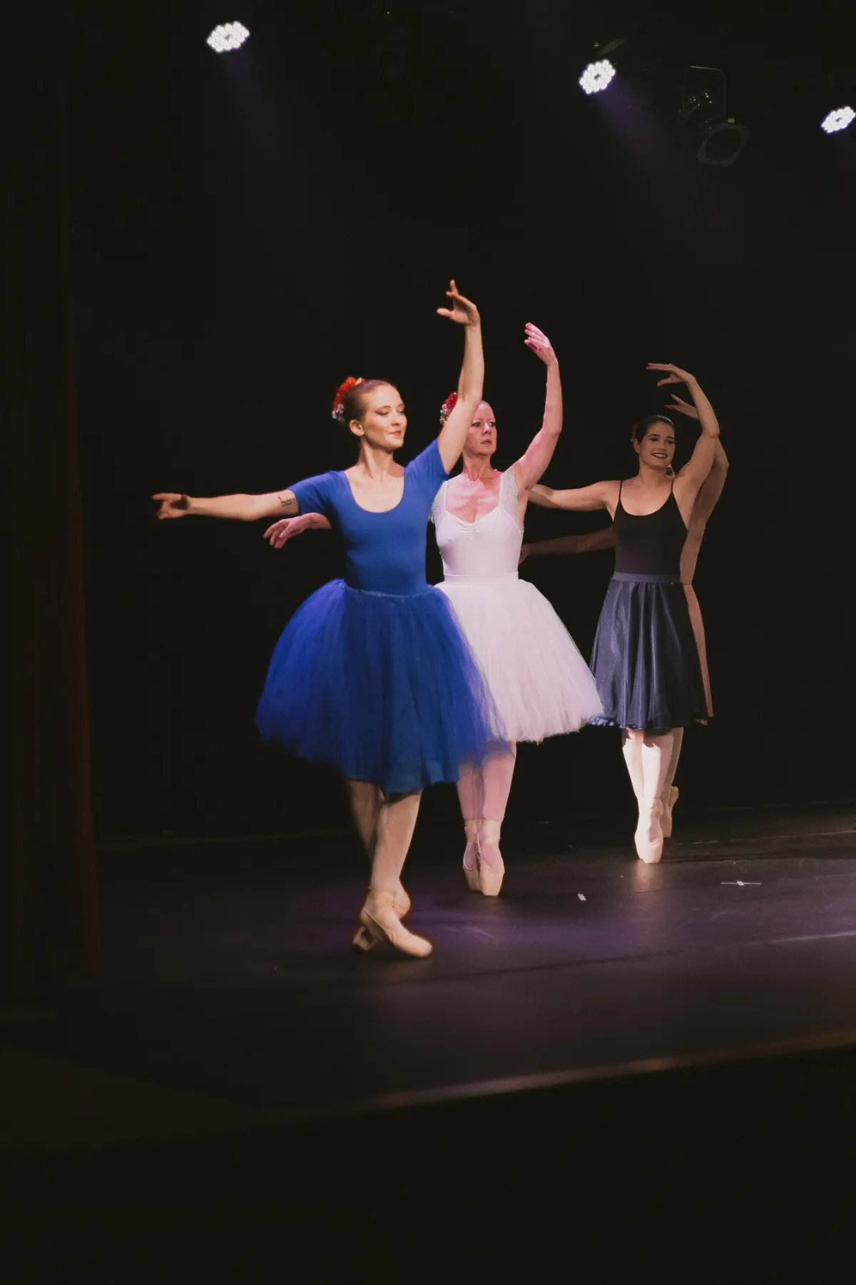 Apresentação de ballet clássico na Escola Leve Dança