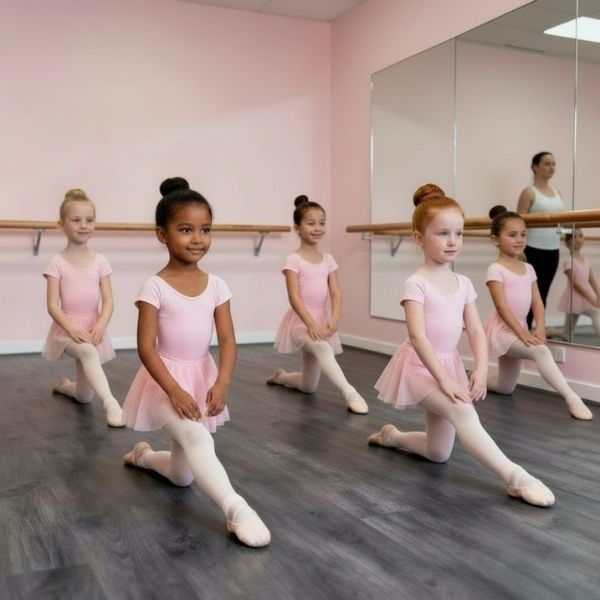 Turma de ballet infantil